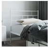 Image de Tête de lit métal blanc 100 cm 355738
