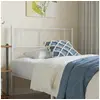 Image de Tête de lit métal blanc 75 cm 372254