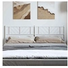 Image de Hoofdbord 180 cm metaal wit372264