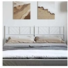 Image de Hoofdbord 193 cm metaal wit372265