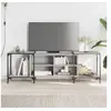 Image de Meuble TV sonoma gris 153x37x50 cm bois d'ingénierie 837605