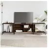 Image de Meuble TV chêne marron 203x37x50 cm bois d'ingénierie 837611