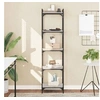 Image de Bibliothèque à 5 niveaux sonoma gris 40x30x154 cm 837640
