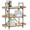 Image de Bibliothèque à 3 niveaux chêne sonoma 100x33x108,5 cm 837688
