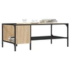 Image de Table basse support chêne sonoma 100x51x40cm bois d'ingénierie 837733