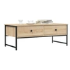 Image de Table basse chêne sonoma 101x49x39,5 cm bois d ingénierie