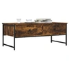 Image de Table basse chêne fumé 101x49x39,5 cm bois d'ingénierie 837739