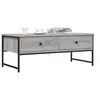 Image de Table basse sonoma gris 101x49x39,5 cm bois d'ingénierie 837740