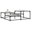 Image de Table basse sonoma gris 107x107x40 cm bois d'ingénierie 837755
