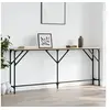 Image de Table console chêne sonoma 180x23x75 cm bois d ingénierie