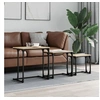 Image de Tables basses gigognes 3 pcs chêne sonoma bois d'ingénierie837818