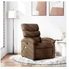 Image de Fauteuil de massage, relaxation tissu marron