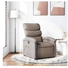 Image de Fauteuil de massage, relaxation tissu taupe