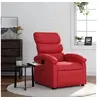 Image de Fauteuil réglable similicuir rouge