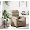 Image de Fauteuil réglable similicuir cappuccino