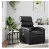 Image de Fauteuil de massage, relaxation similicuirnoir
