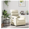 Image de Fauteuil de massage, relaxation similicuir cràme