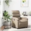 Image de Fauteuil de massage, relaxation similicuir cappuccino