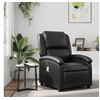 Image de Fauteuil de massage, relaxation similicuirnoir