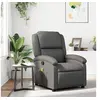 Image de Fauteuil de massage, relaxation similicuir gris