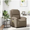 Image de Fauteuil de massage, relaxation similicuir cappuccino