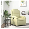 Image de Fauteuil de massage, relaxation echt leer crème