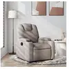Image de Fauteuil inclinable Taupe Tissu
