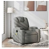 Image de Fauteuil de massage, relaxation tissu gris foncé