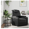 Image de Fauteuil inclinable Noir Similicuir