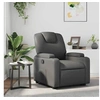 Image de Fauteuil réglable similicuir gris