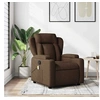 Image de Fauteuil de massage, relaxation tissu marron