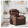 Image de Fauteuil réglable similicuir marron