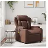Image de Fauteuil de massage, relaxation similicuir marron
