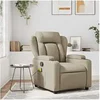 Image de Fauteuil de massage, relaxation similicuir cappuccino