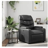 Image de Fauteuil réglable similicuirnoir