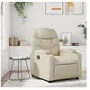 Image de Fauteuil réglable similicuir crème