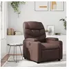Image de Fauteuil réglable similicuir marron
