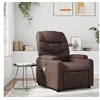 Image de Fauteuil de massage, relaxation similicuir marron