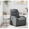 Image de Fauteuil de massage, relaxation similicuir gris