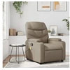 Image de Fauteuil de massage, relaxation similicuir cappuccino