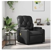 Image de Fauteuil de massage, relaxation similicuirnoir