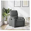 Image de Fauteuil Inclinable, Chaise de Relaxation avec Repose-pieds, Siège avec Dossier et Accoudoirs Salle de Séjour, 373411