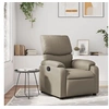 Image de Fauteuil réglable similicuir cappuccino