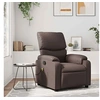 Image de Fauteuil de massage, relaxation similicuir marron