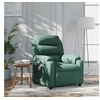 Image de Fauteuil de massage, relaxation tissu vert foncé