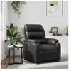 Image de Fauteuil Inclinable, Chaise de Relaxation avec Repose-pieds, Siège avec Dossier et Accoudoirs Salle de Séjour, 373486