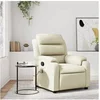 Image de Fauteuil de massage, relaxation similicuir cràme