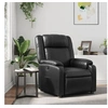 Image de Fauteuil réglable similicuirnoir