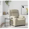 Image de Fauteuil de massage, relaxation similicuir cràme