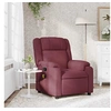 Image de Fauteuil de massage inclinable Rouge bordeaux Tissu373551